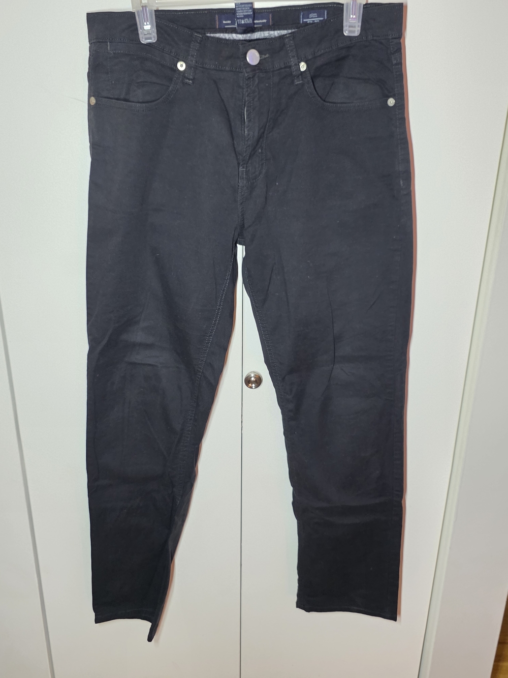 PD&C Black Slim Pants